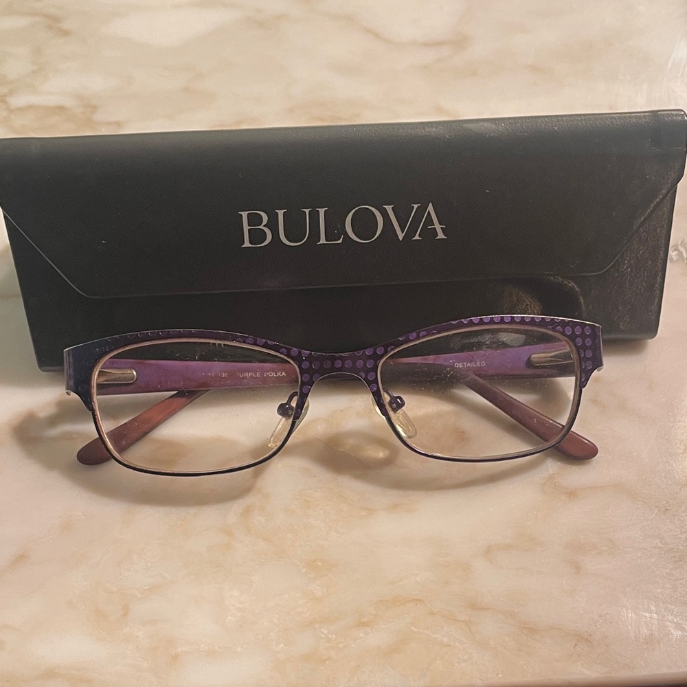 Bulova Women's Glasses in Elegant Purple